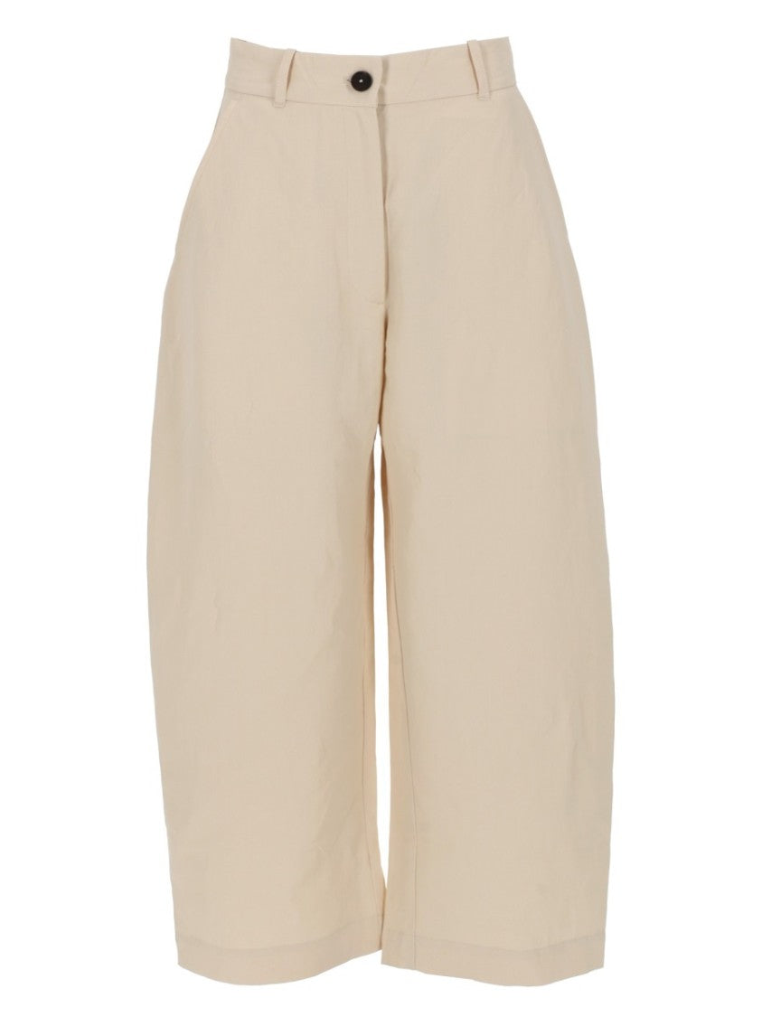 Studio Nicholson Cotton Structured Wide-Leg Pants