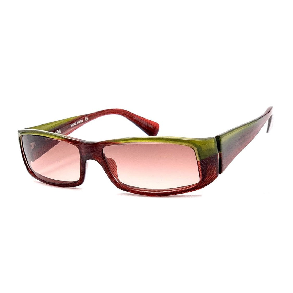 Alain Mikli Green A0641 Acetate Rectangular Sunglasses