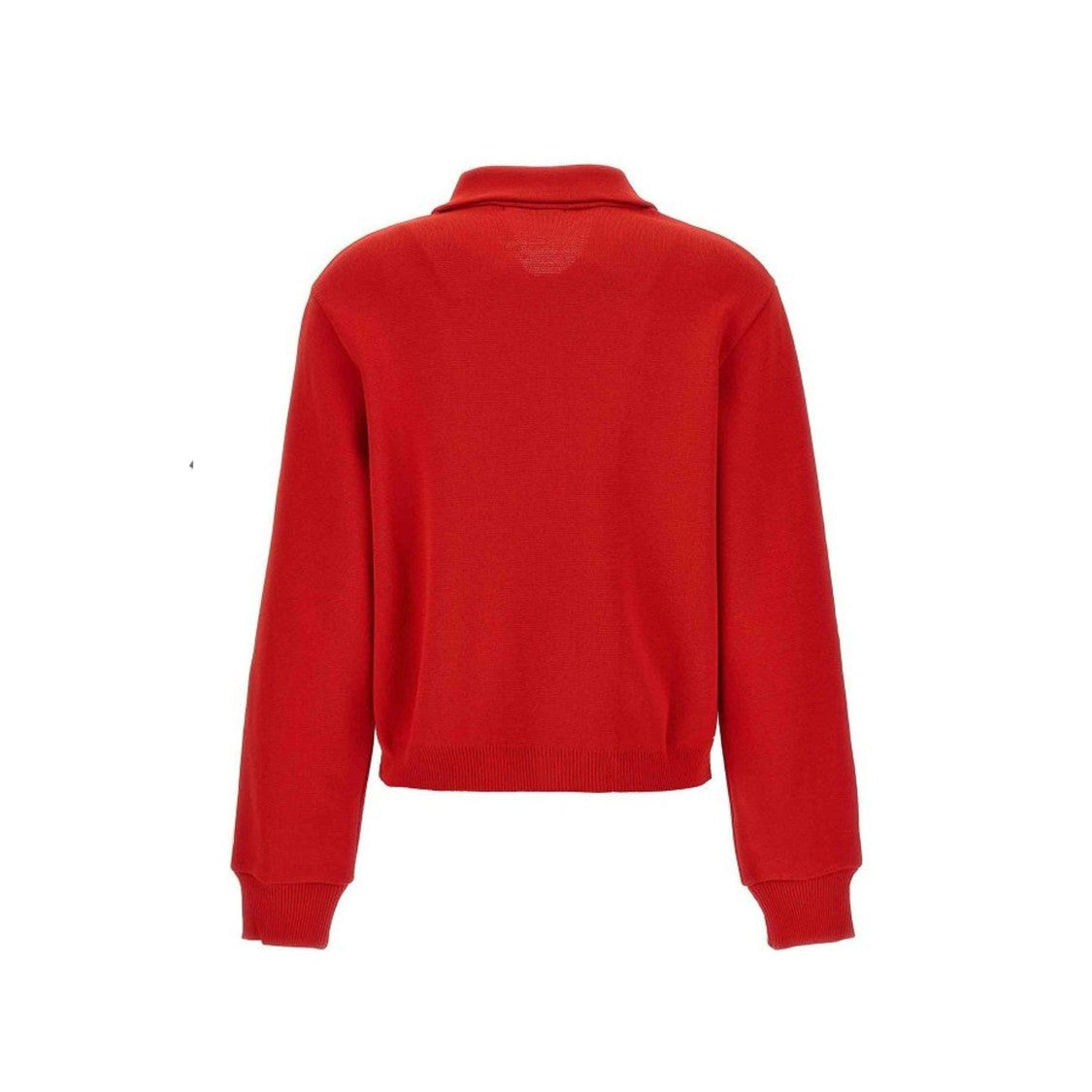 Autry Red Jacket With Side Band Embroidery And Iconic Stripes