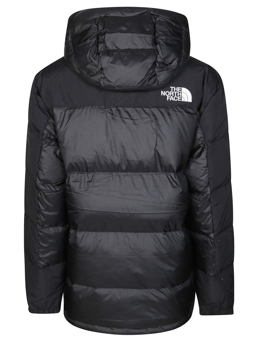 The North Face Padded Quilted Short Parka With High Collar And Fitted Cut