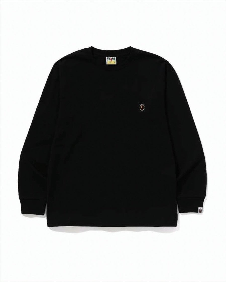 Bape Relaxed Fit Long-Sleeve Black T-Shirt