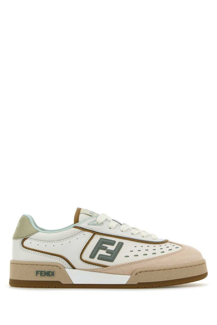 Fendi Multicolor Leather Fendi Match Sneakers