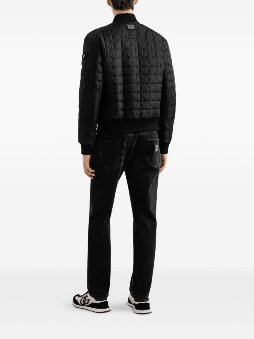 Dolce & Gabbana White Cotton T-Shirt With Signature Logo Print