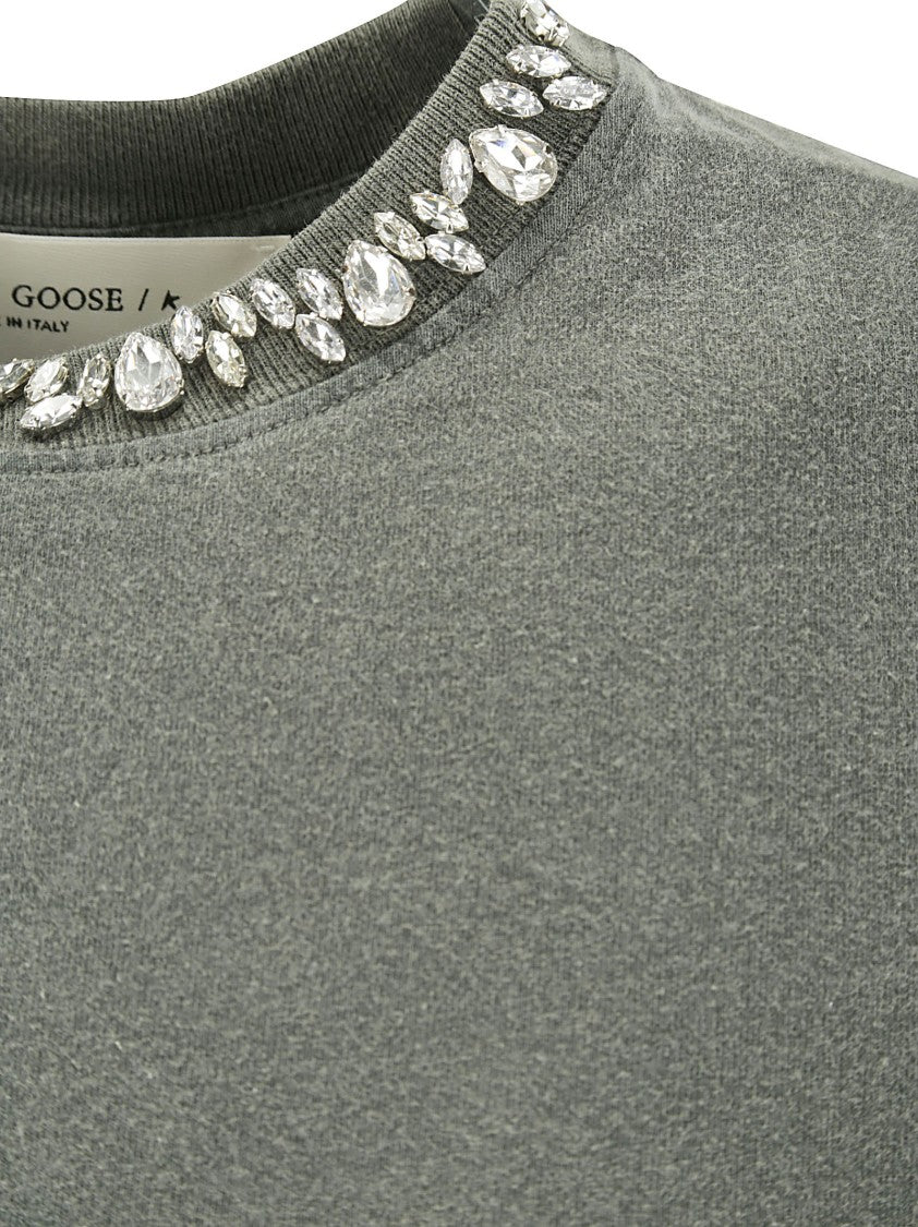 Golden Goose Jewel Detail T-Shirt