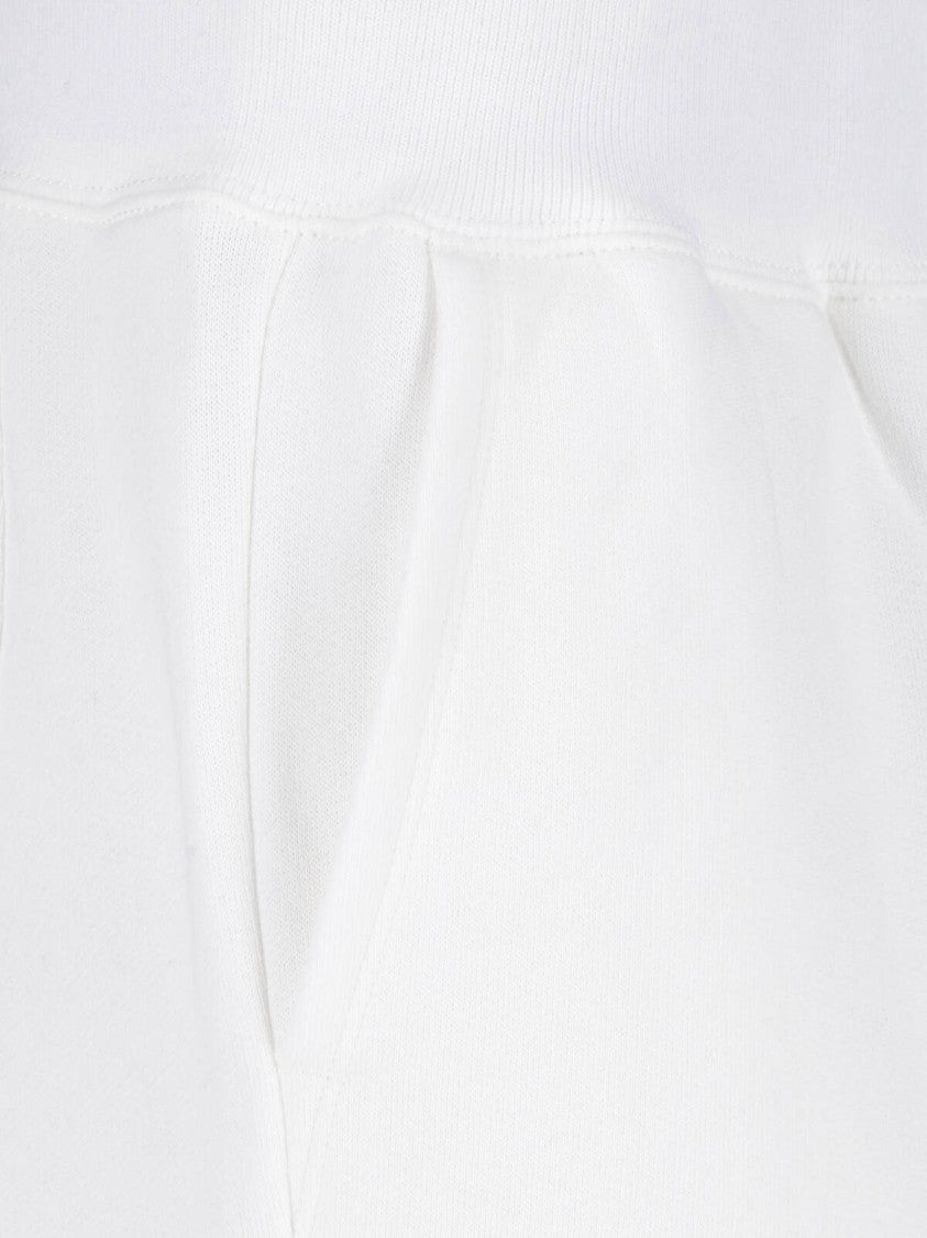 Polo Ralph Lauren White Minimalist Drawstring Logo Shorts