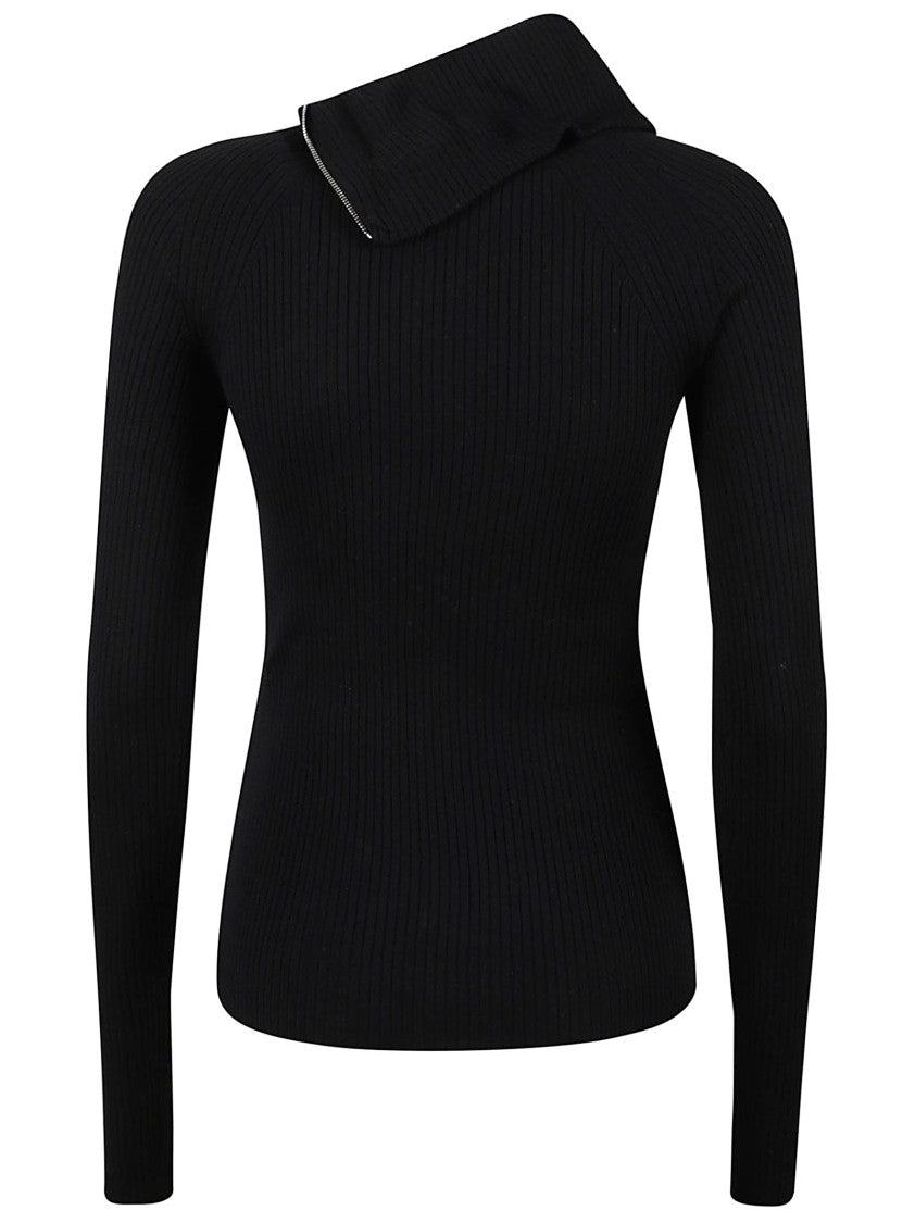 Sportmax Pinna Zipped Sweater