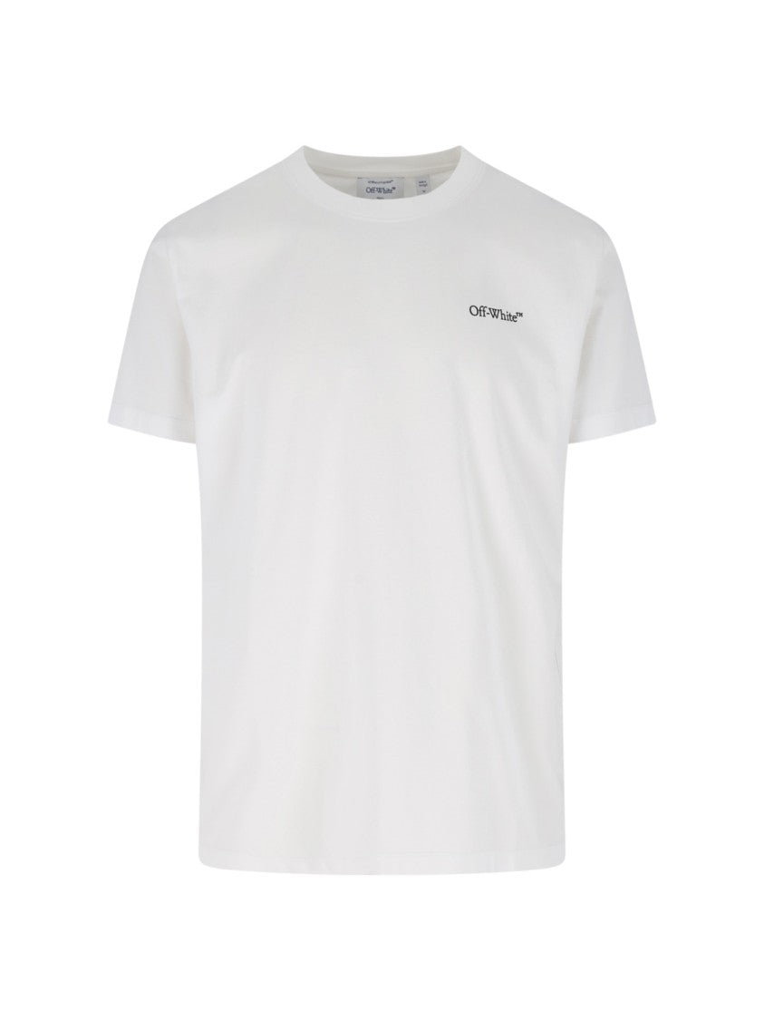 Off-White White Metal Arrow Cotton T-Shirt