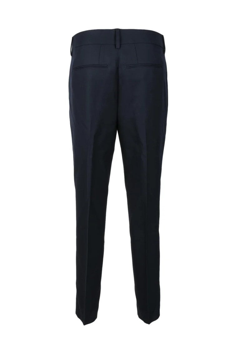 Seafarer Tailored Straight-Leg Trousers In Pure Virgin Wool