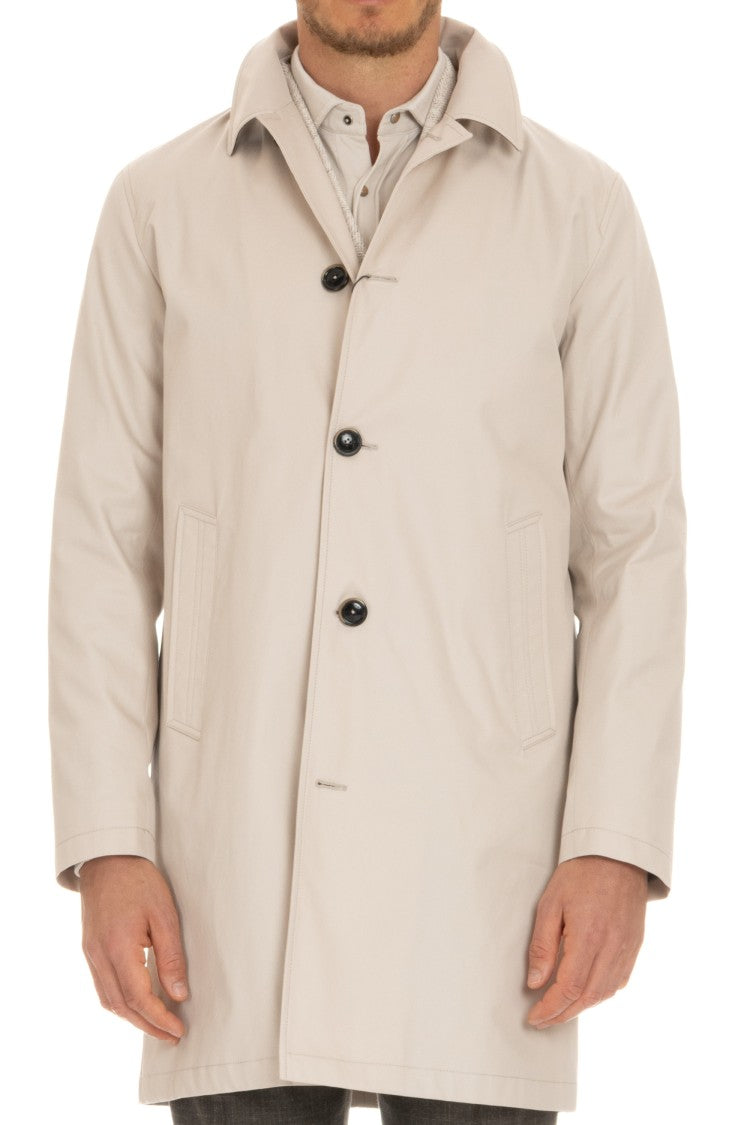 Herno Rain Collection Cotton Overcoat