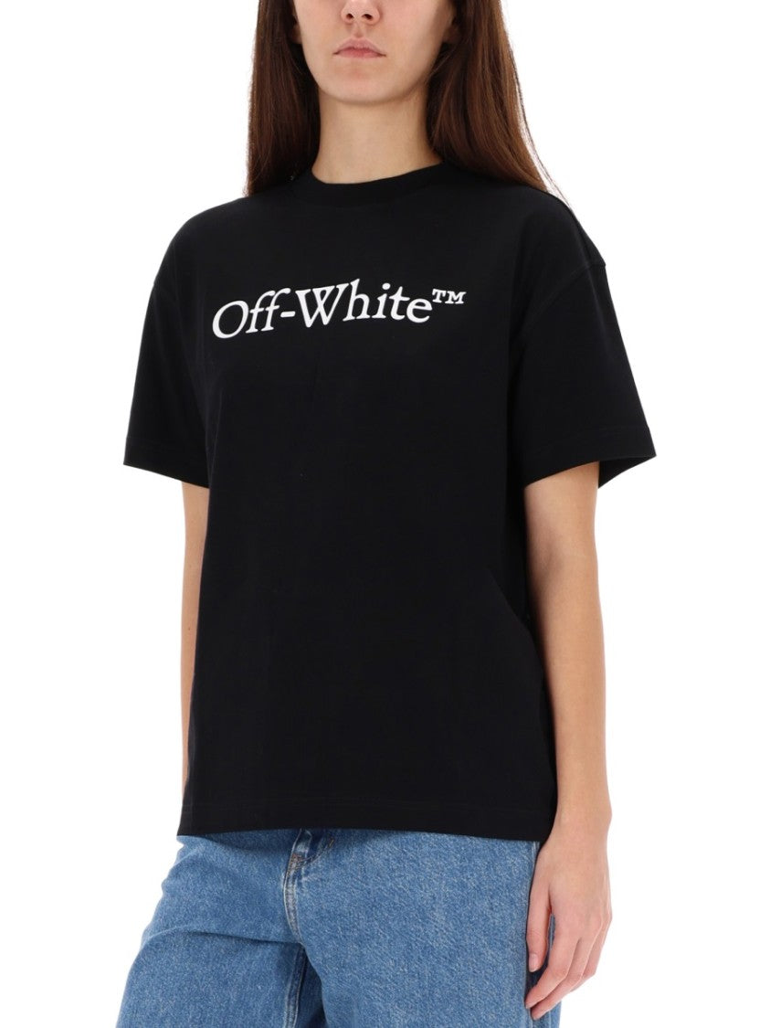 Off-White Black Relaxed Fit T-Shirt