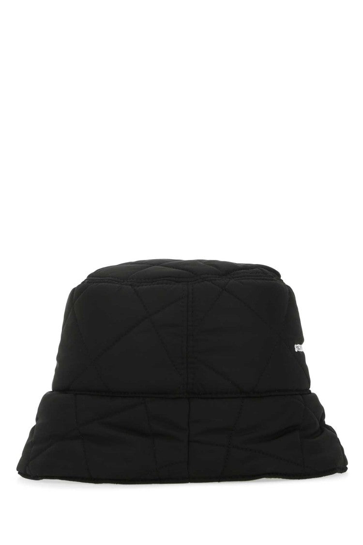 Stella Mccartney Black Nylon Hat