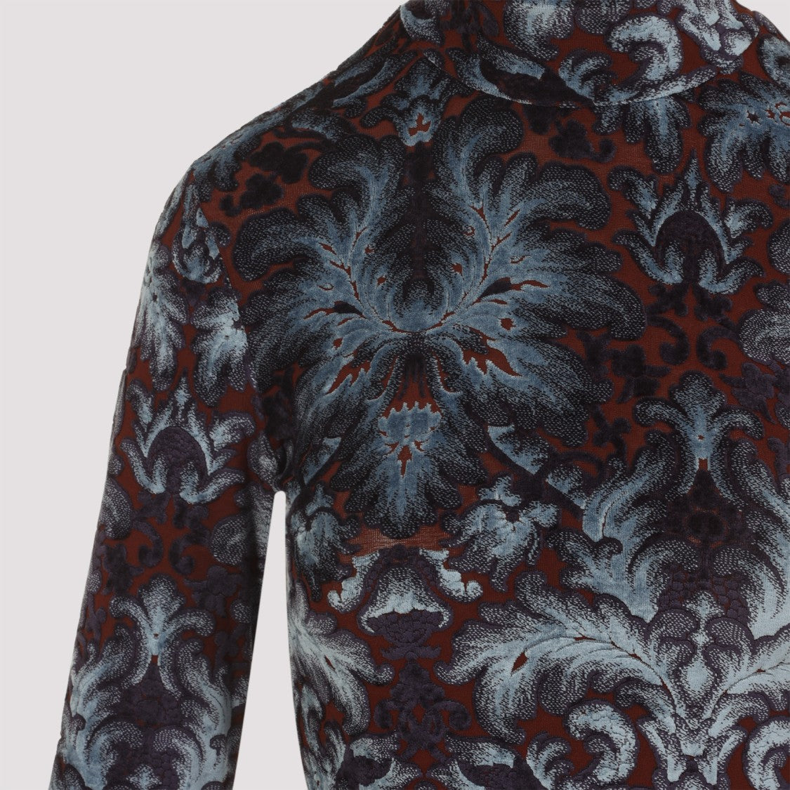 Etro Blue Knee Dress