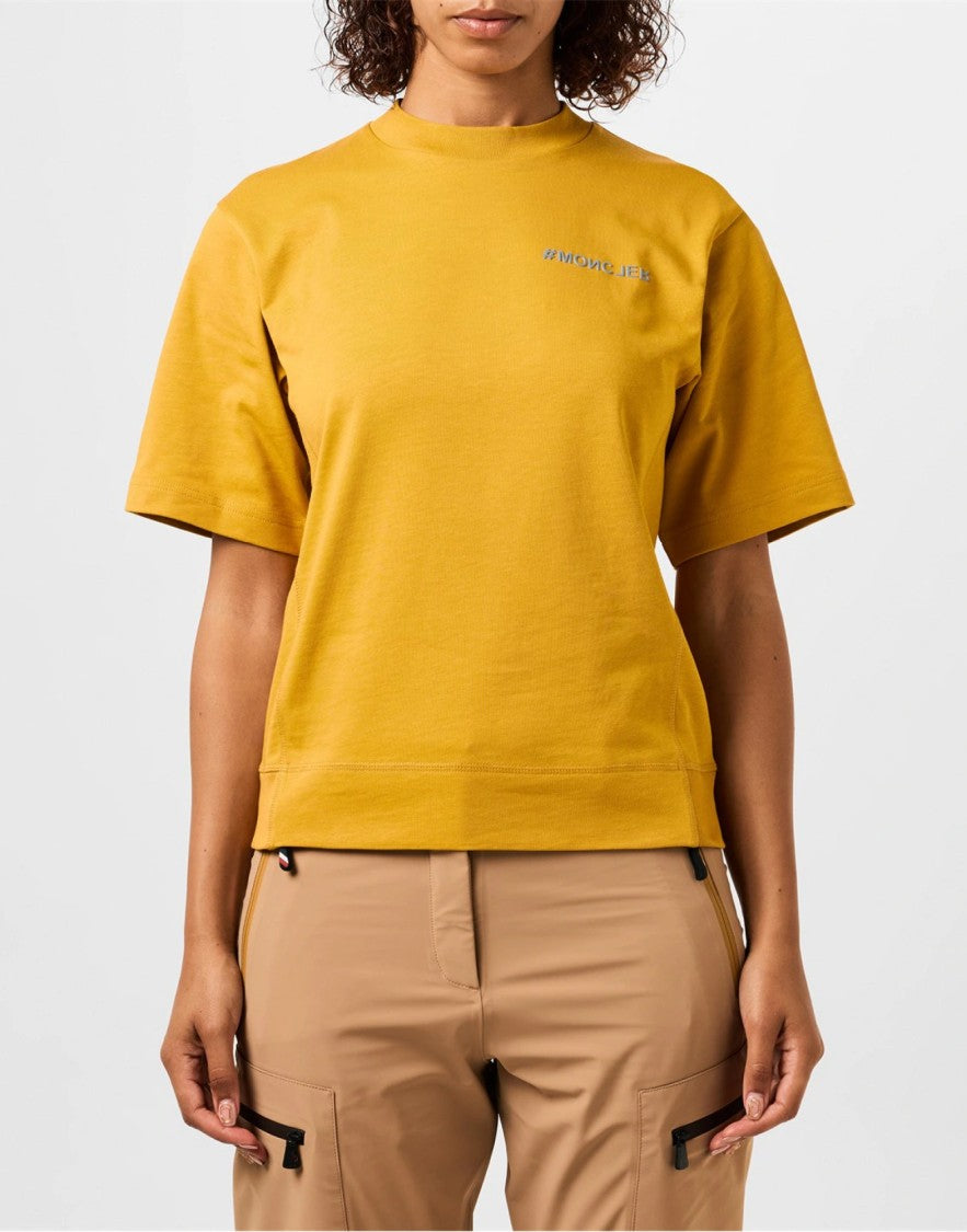Moncler Moncler Grenoble Logo Embroidered T-Shirt