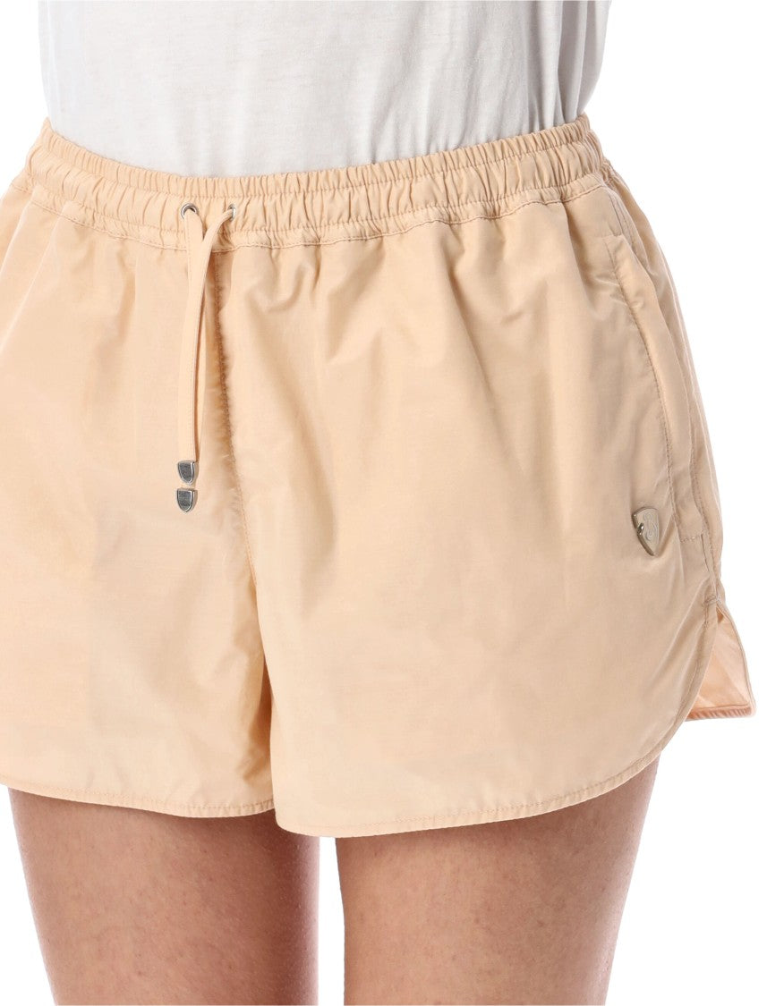 Burberry Relaxed Fit Nylon And Cotton Active Shorts