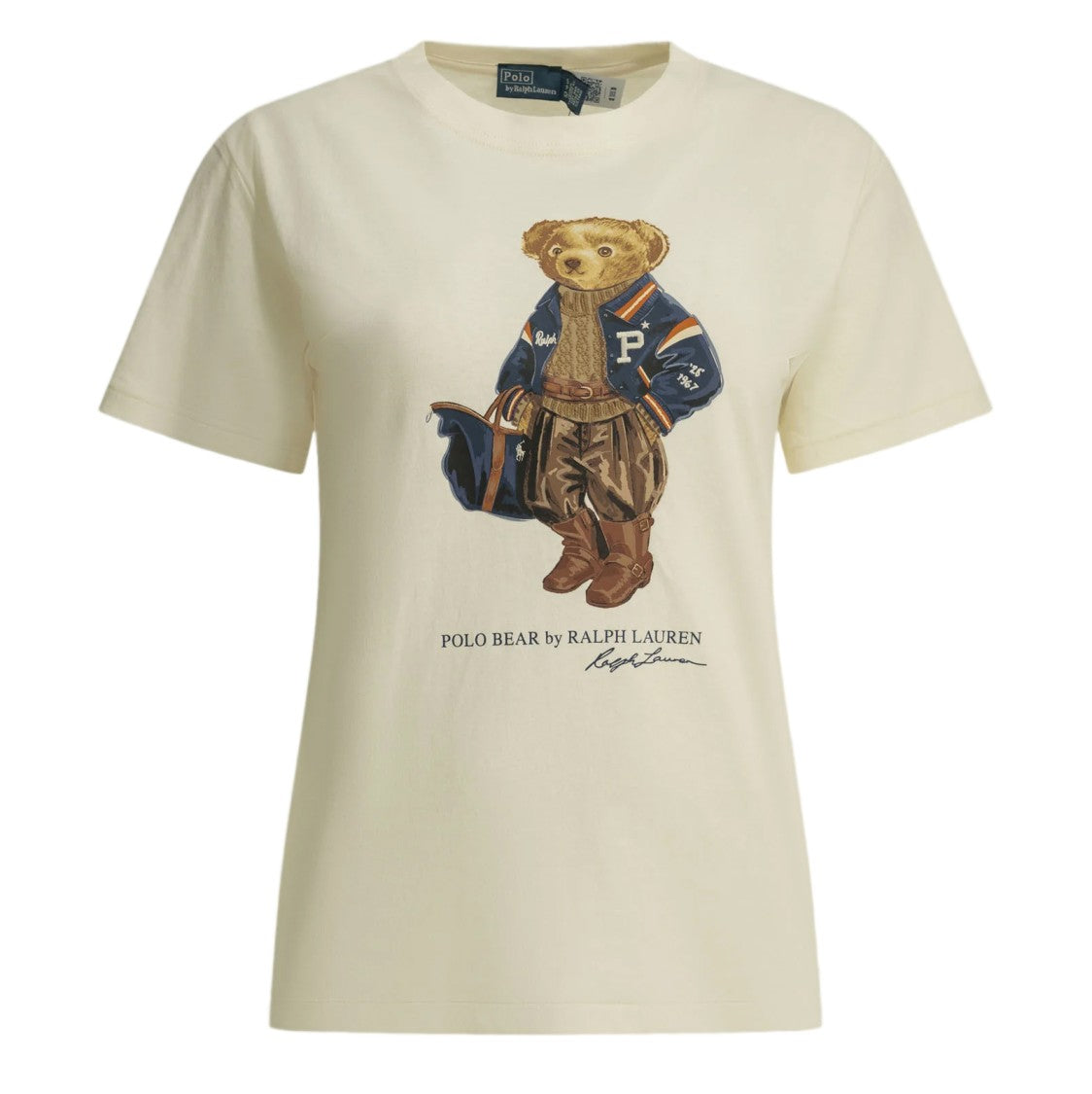 Polo Ralph Lauren Varsity Bear Graphic Relaxed Cotton T-Shirt