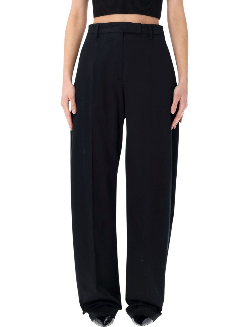 The Latest Dina High Waisted Straight Leg Trousers