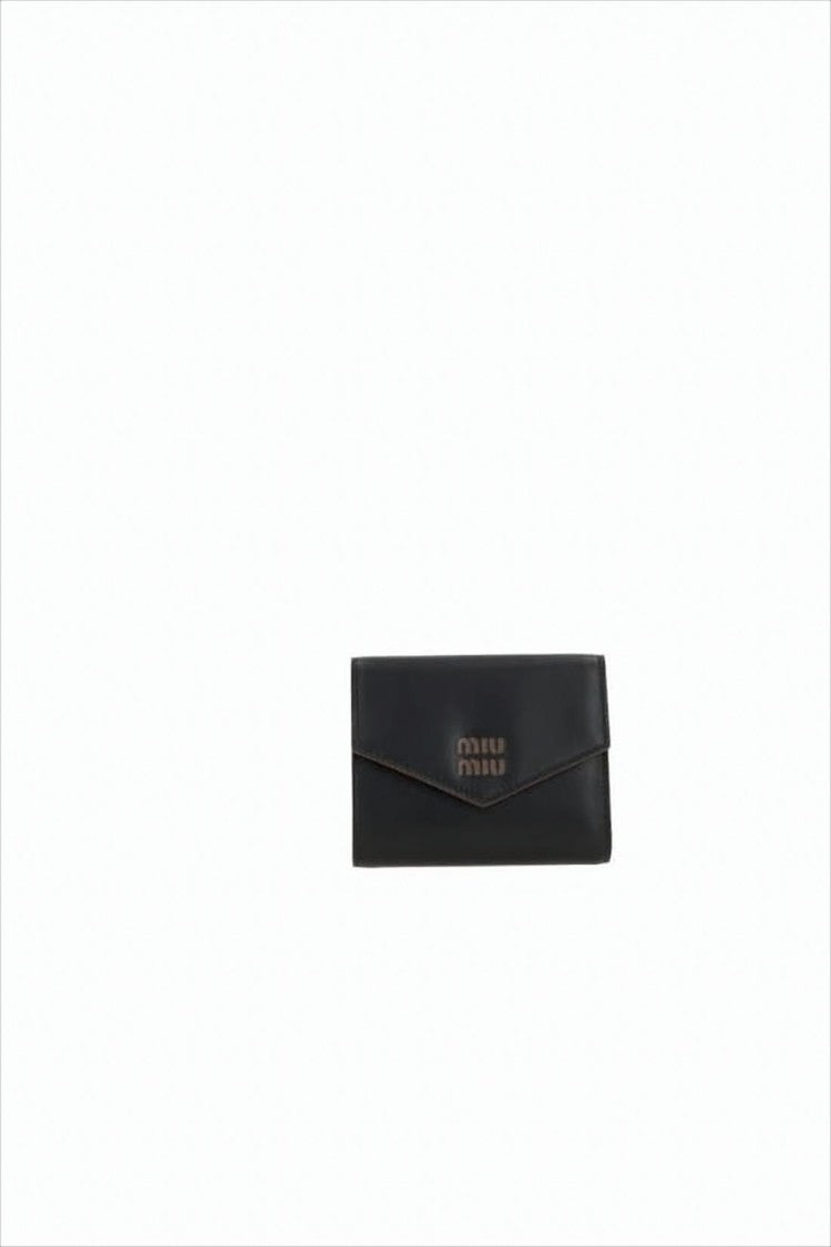 Miu Miu Rectangular Calf Leather Wallet