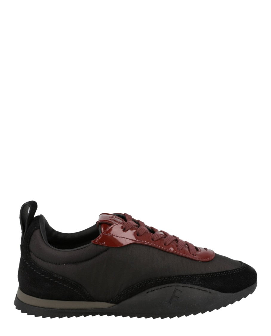 Ferragamo Detroit 1 Low-Top Sneakers