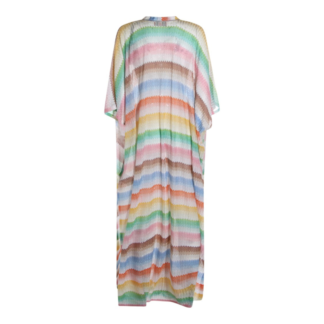 Missoni Fitted Midi Dress With Zigzag Pattern