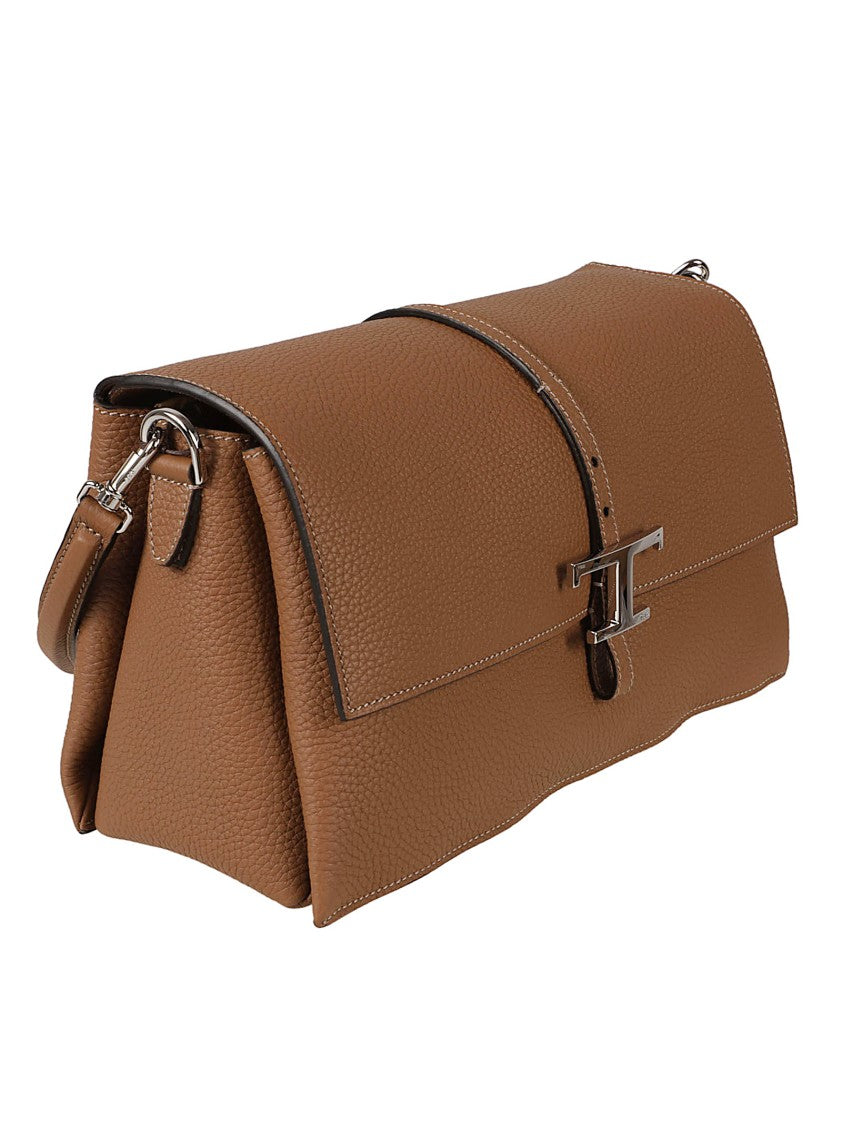 Tod's Structured Rectangular Bag In Textured Bullskin Leather
