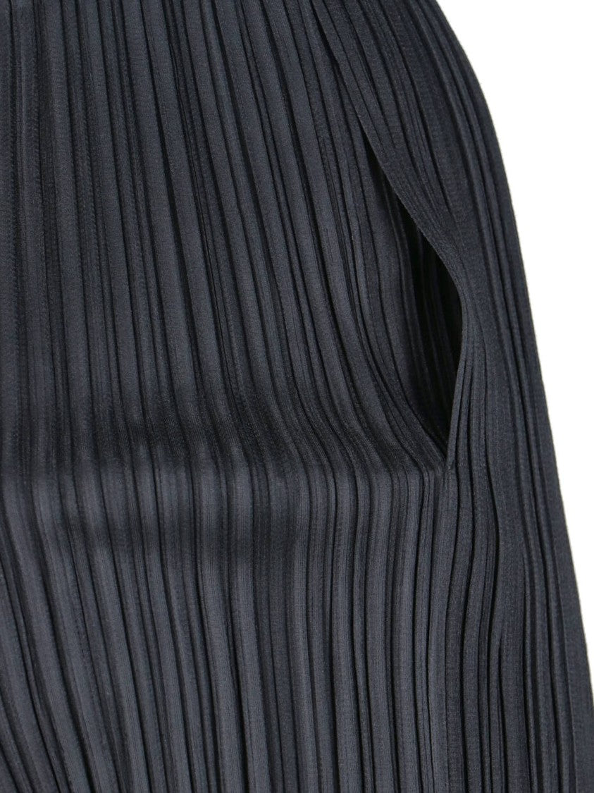 Pleats Please Pleats Please Black Pleated Trousers