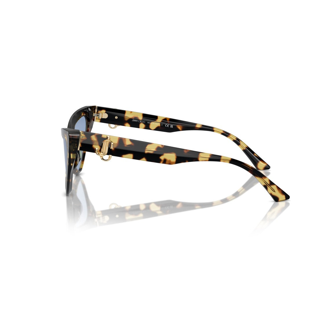 Jimmy Choo 0Jc5008 Bold Tortoiseshell Cat-Eye Sunglasses