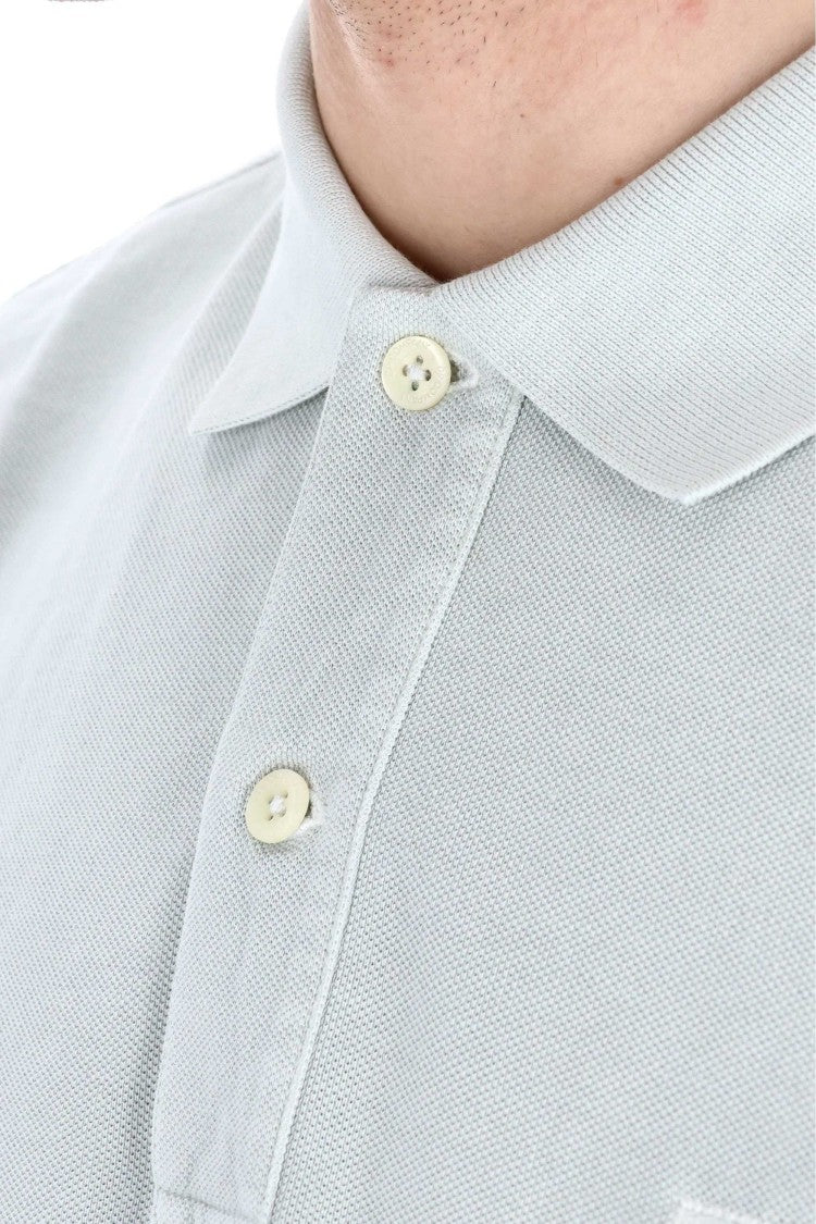 C.P. Company 24/1 Resist Dyed Cotton Piquet Polo