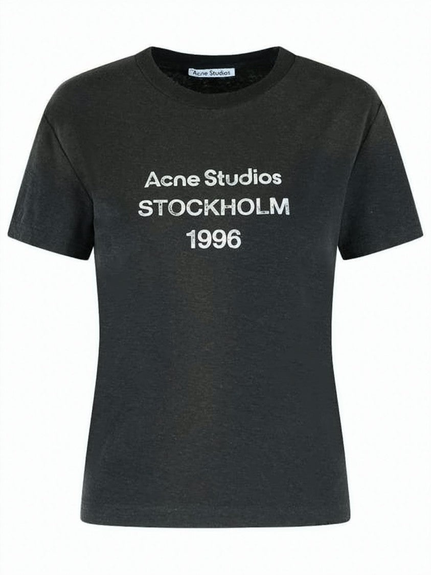 Acne Studios Boxy Fit Black T-Shirt