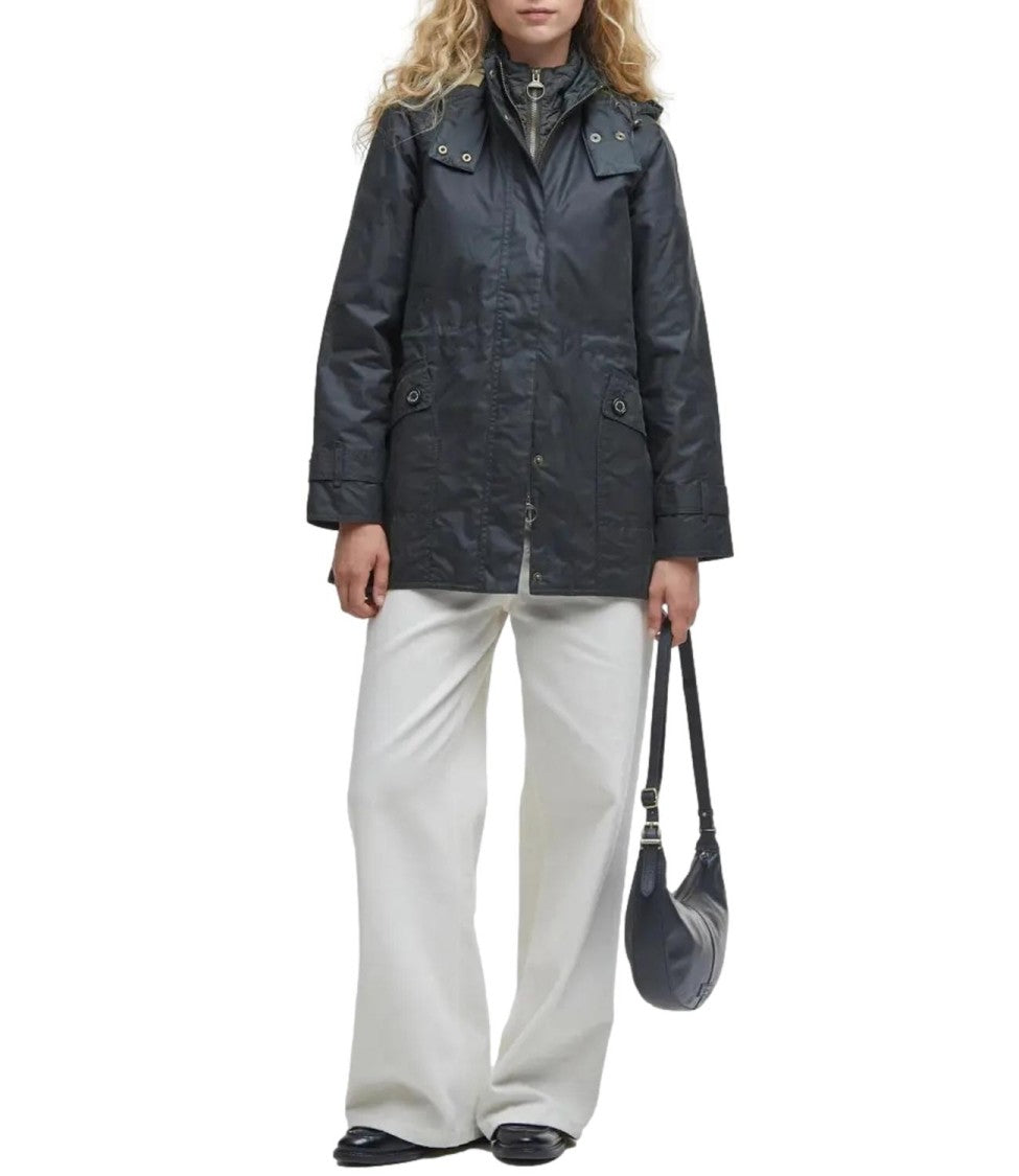 Barbour Cannich Wax Jacket With Tailored Silhouette