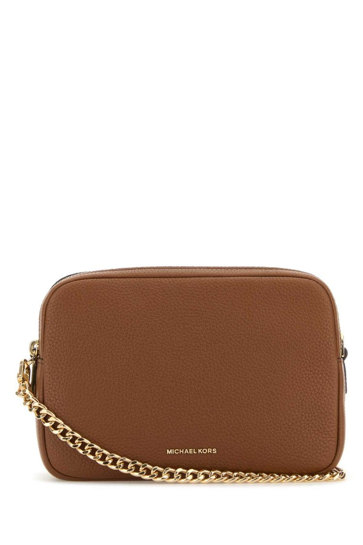 Michael Michael Kors Caramel Leather Medium Bryant Shoulder Bag