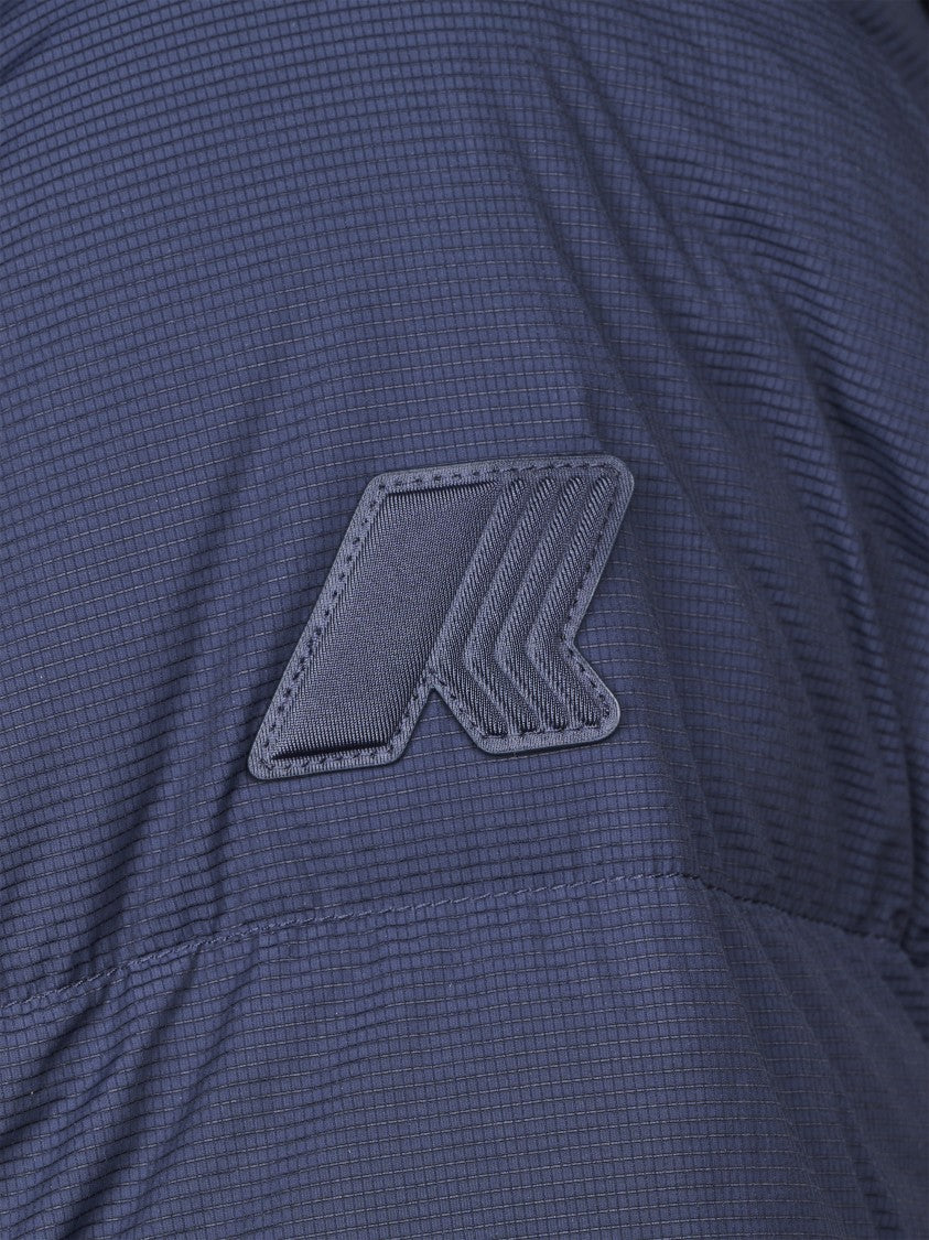 K-Way Quill Fancy Nylon Quilted Insulated Jacket