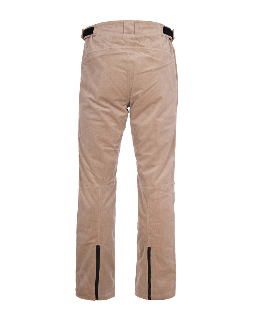 Rh+ Velvet Pants With Elastic Waistband