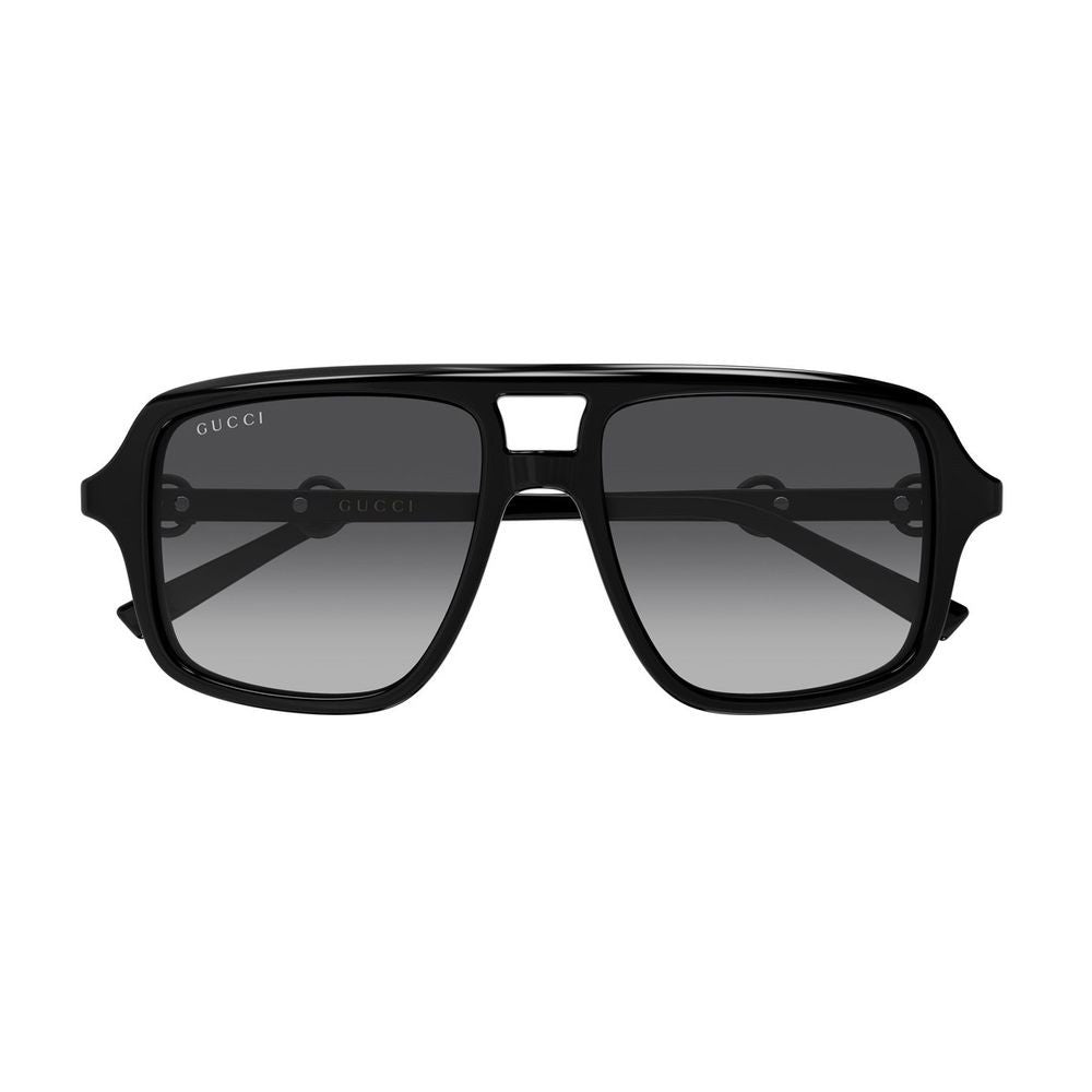 Gucci Gg2052s 011 Black Grey Sunglasses