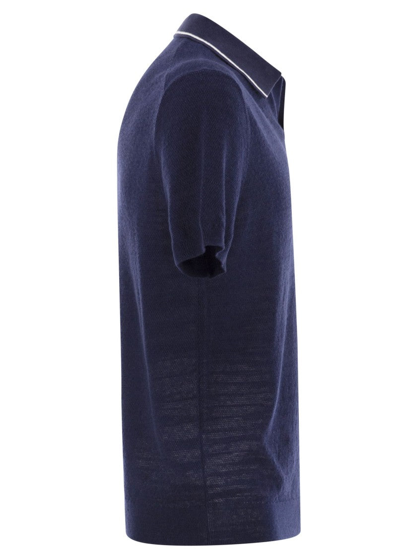 Polo Ralph Lauren Textured Cotton And Linen Jersey