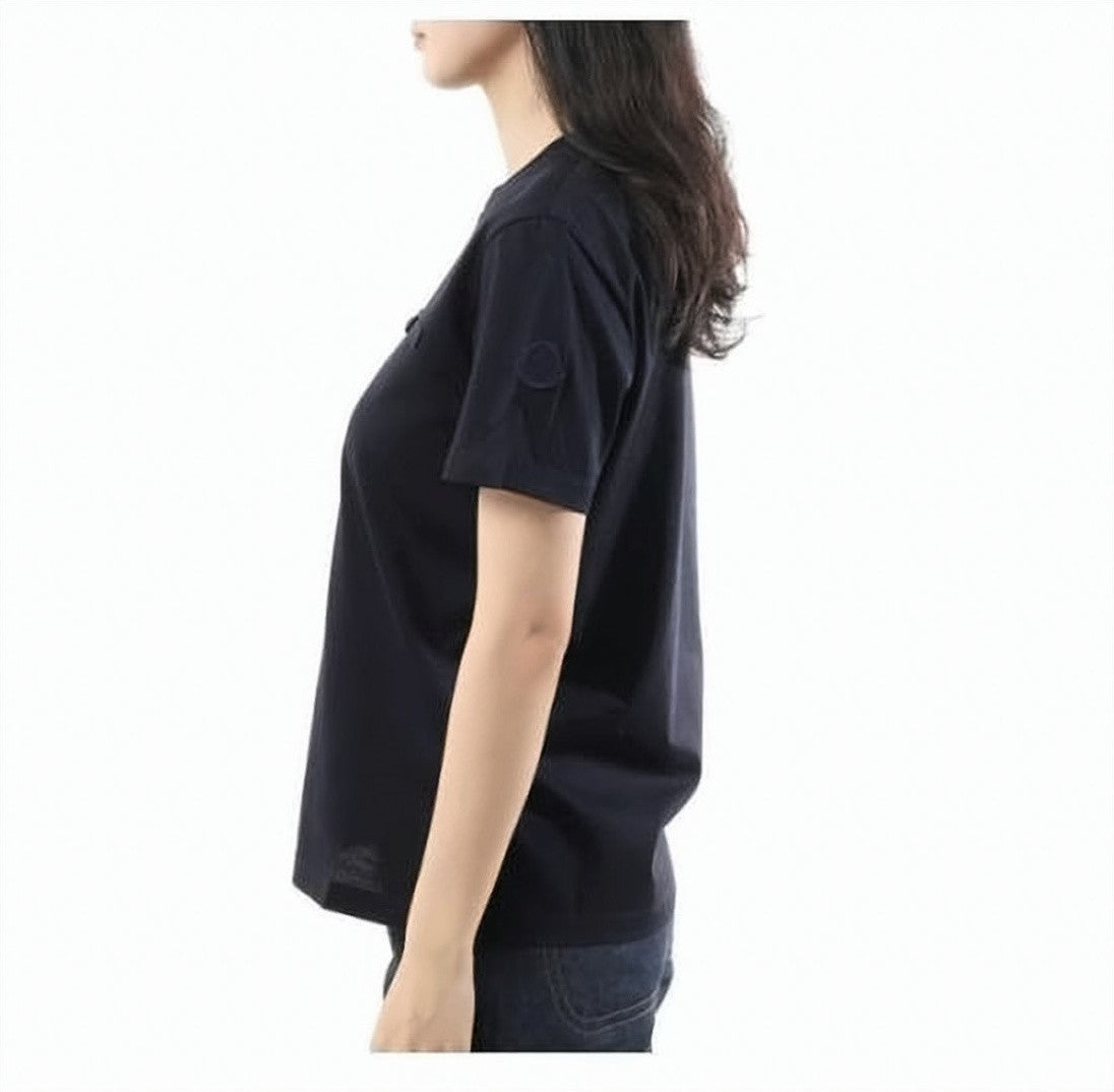 Moncler Short-Sleeved Crew Neck T-Shirt With Flap Details