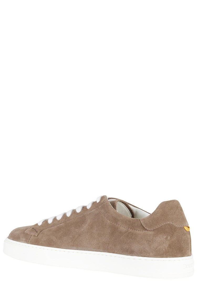 Doucal's Brown Suede Rubber-Sole Sneakers