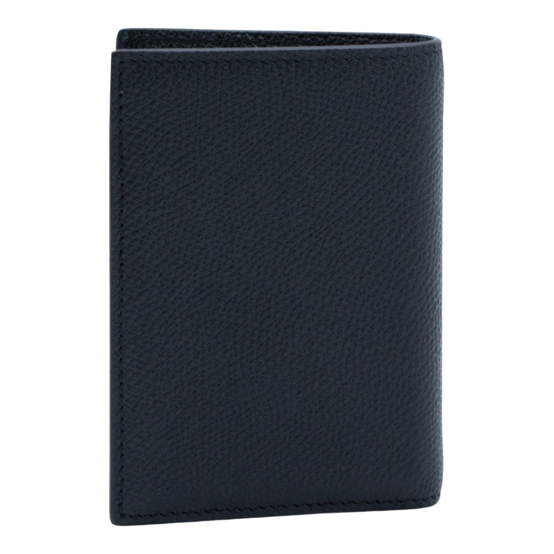 Valentino Garavani Smooth Black Wallet With Minimalist Design And Multiple Card Slots
