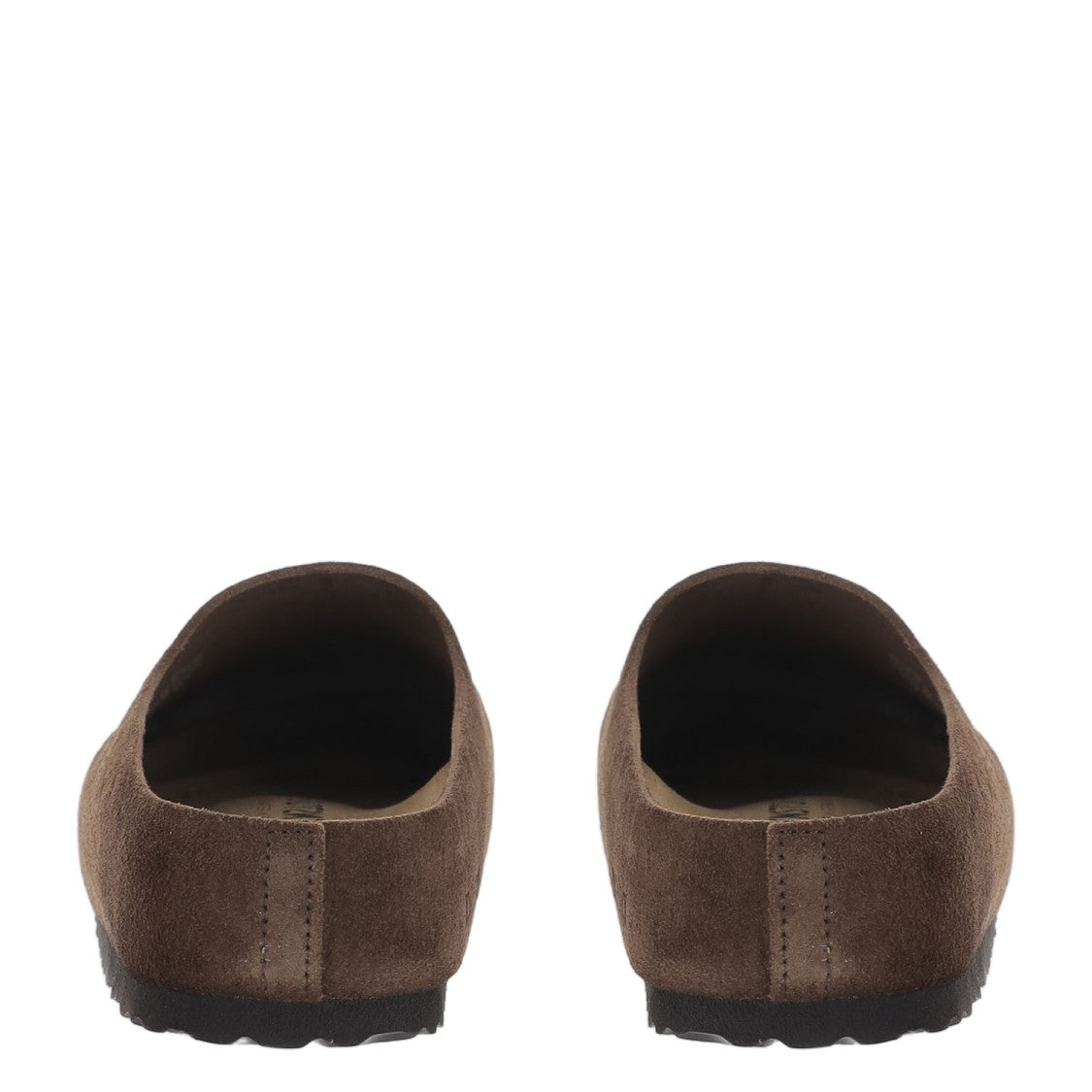 Birkenstock Brown Suede Slip-On Amsterdam Wrapped Mules