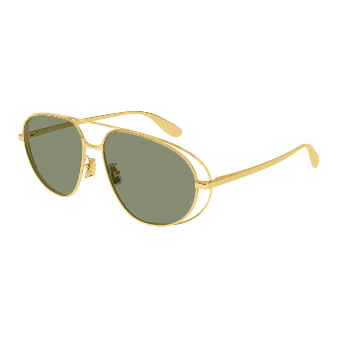 Bottega Veneta Bv1344s Aviator Sunglasses