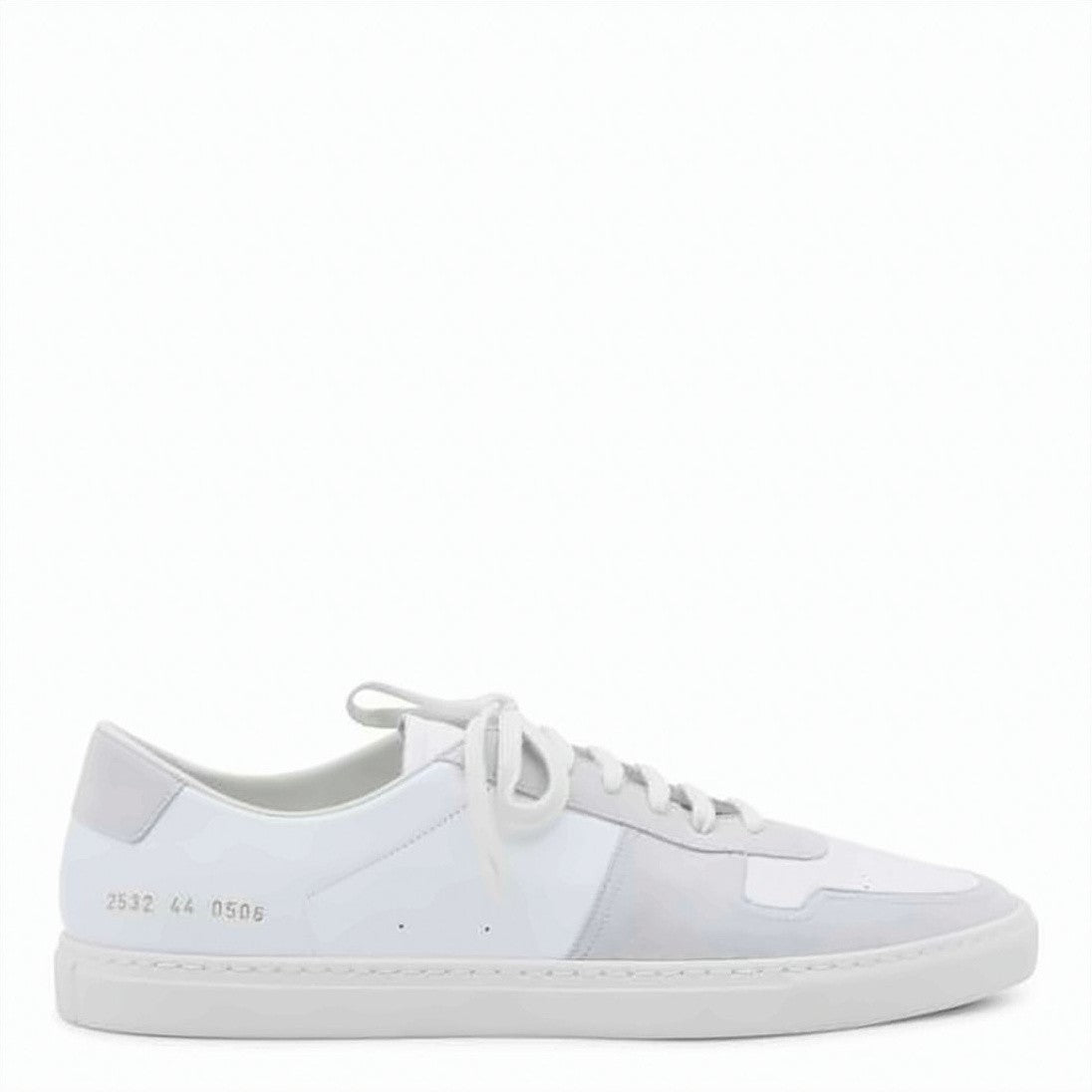 Common Projects Low-Top Leather And Suede Sneakers With Subtle Gold Accents