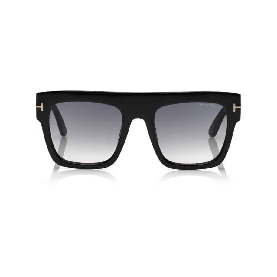 Tom Ford Ft0847 Oversized Square Frame Acetate Sunglasses