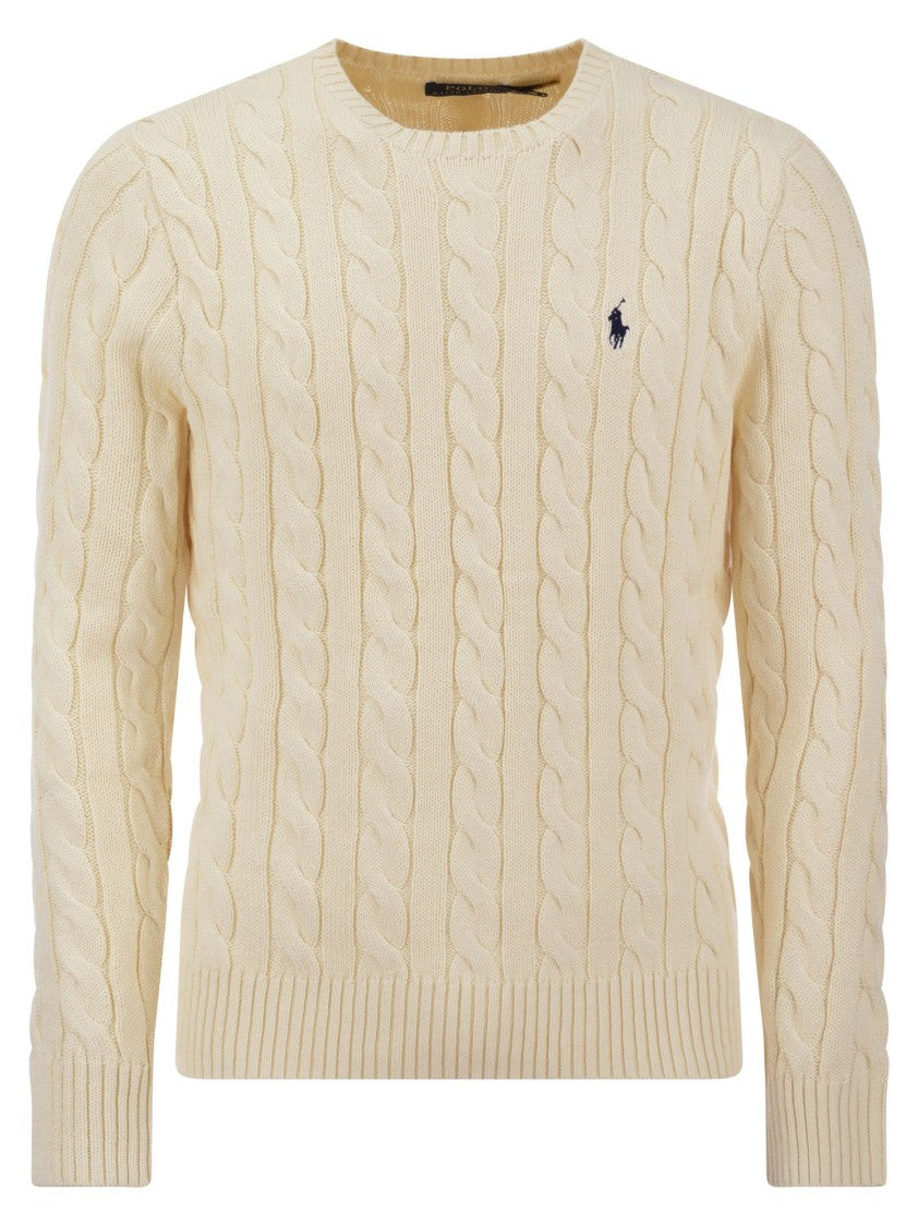 Polo Ralph Lauren Plaited Cotton Jersey