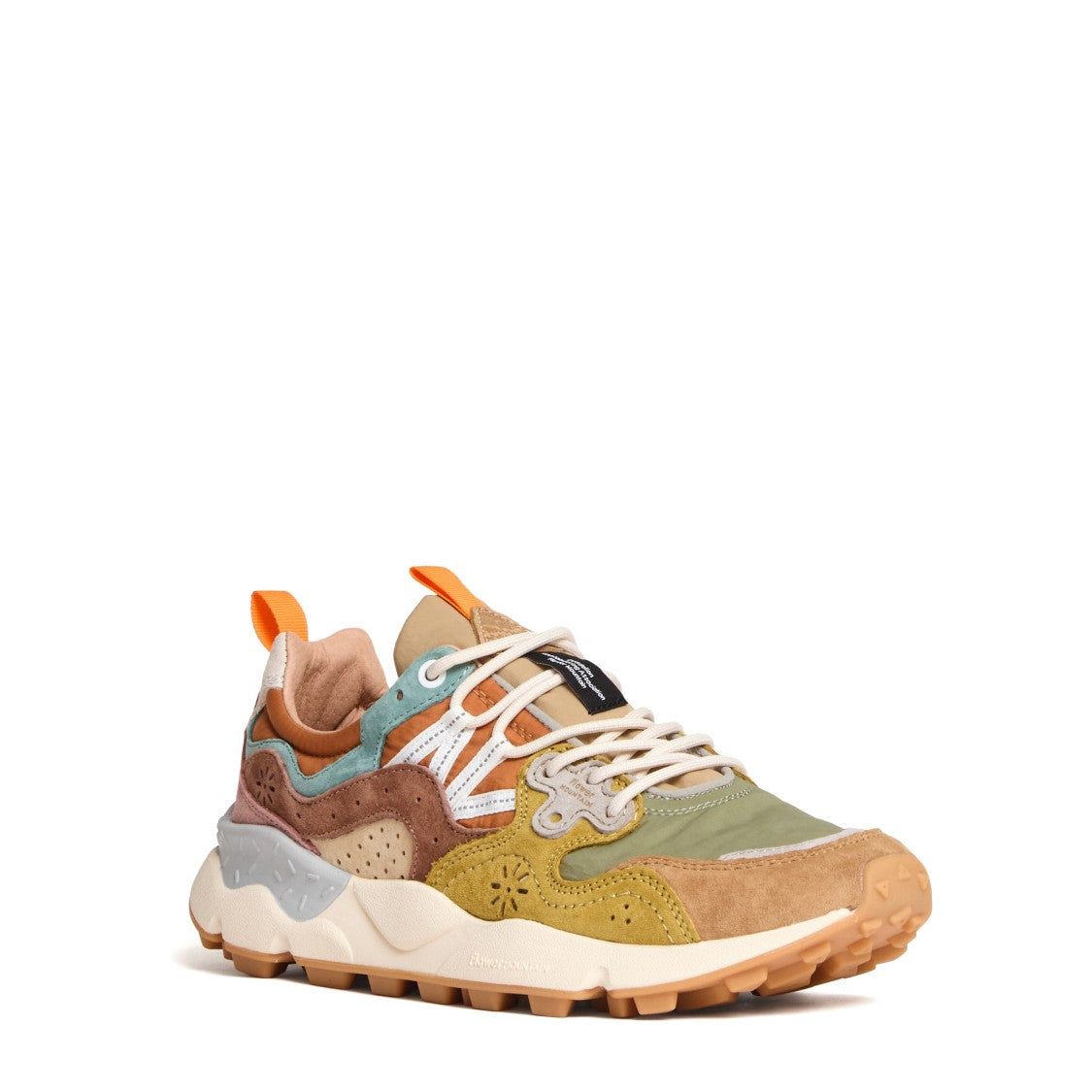 Flower Mountain Yamano 3 Suede Nylon Sneakers