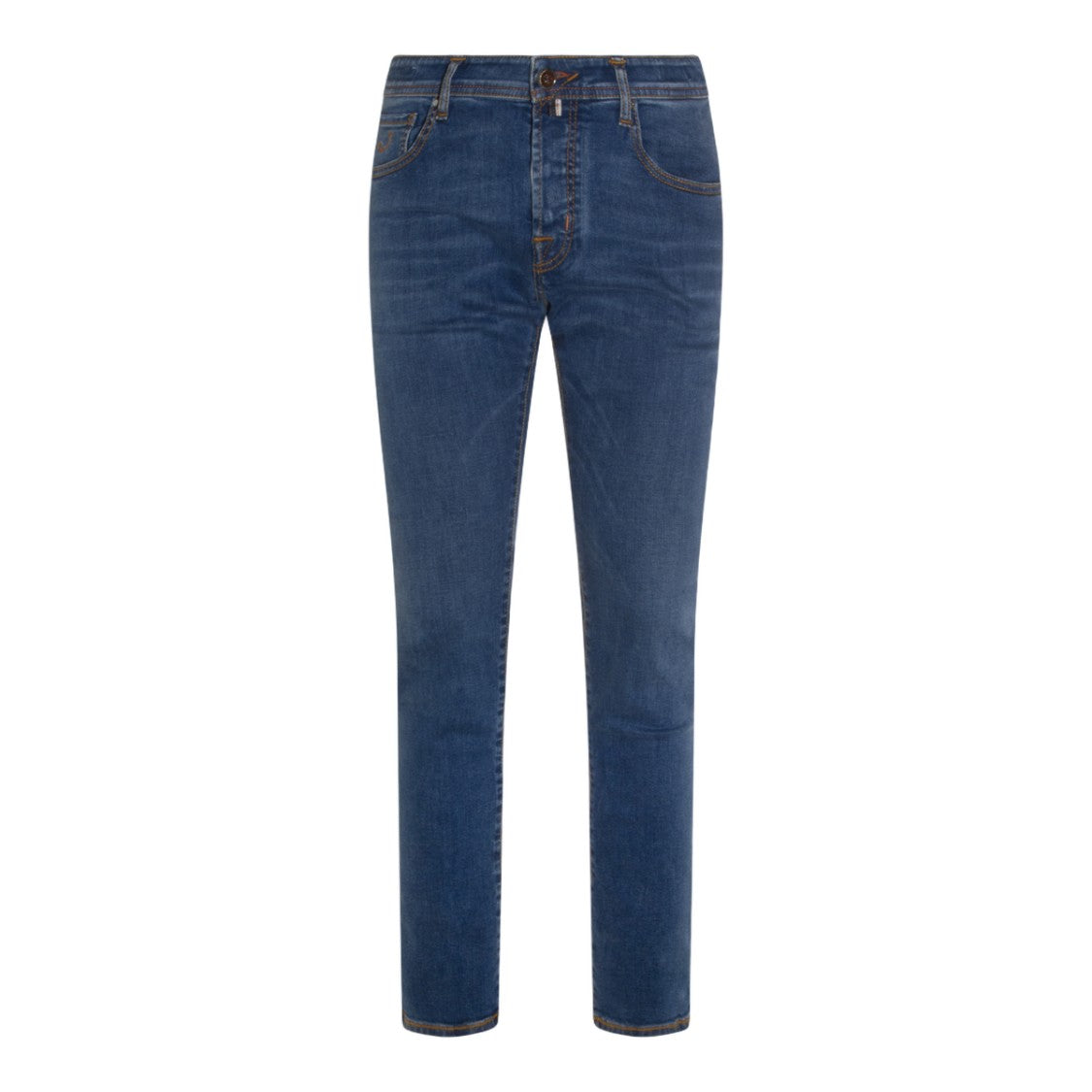Jacob Cohen Slim Fit Jeans With Medium Blue Wash
