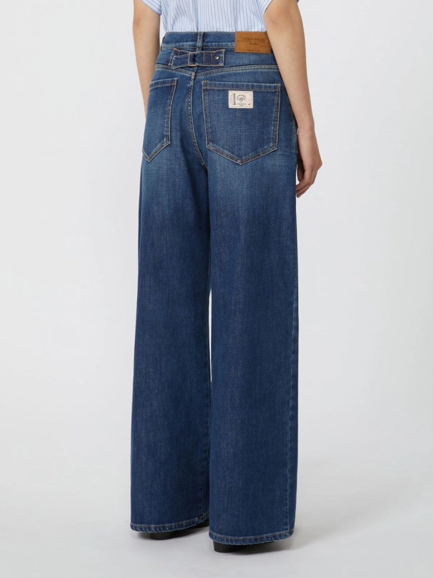 Max Mara Wide-Leg Pants With High Waist