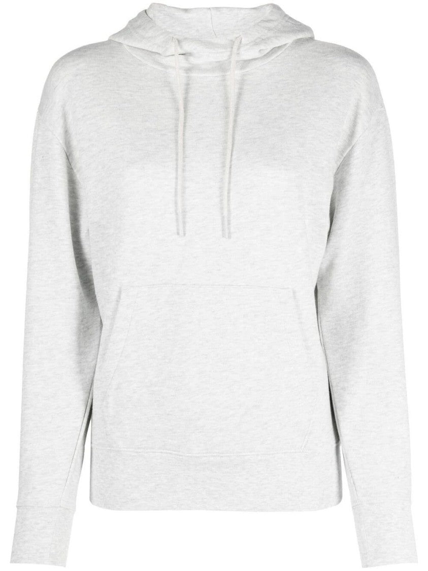 Vince Relaxed Fit Cotton Hoodie With Kangaroo Pocket