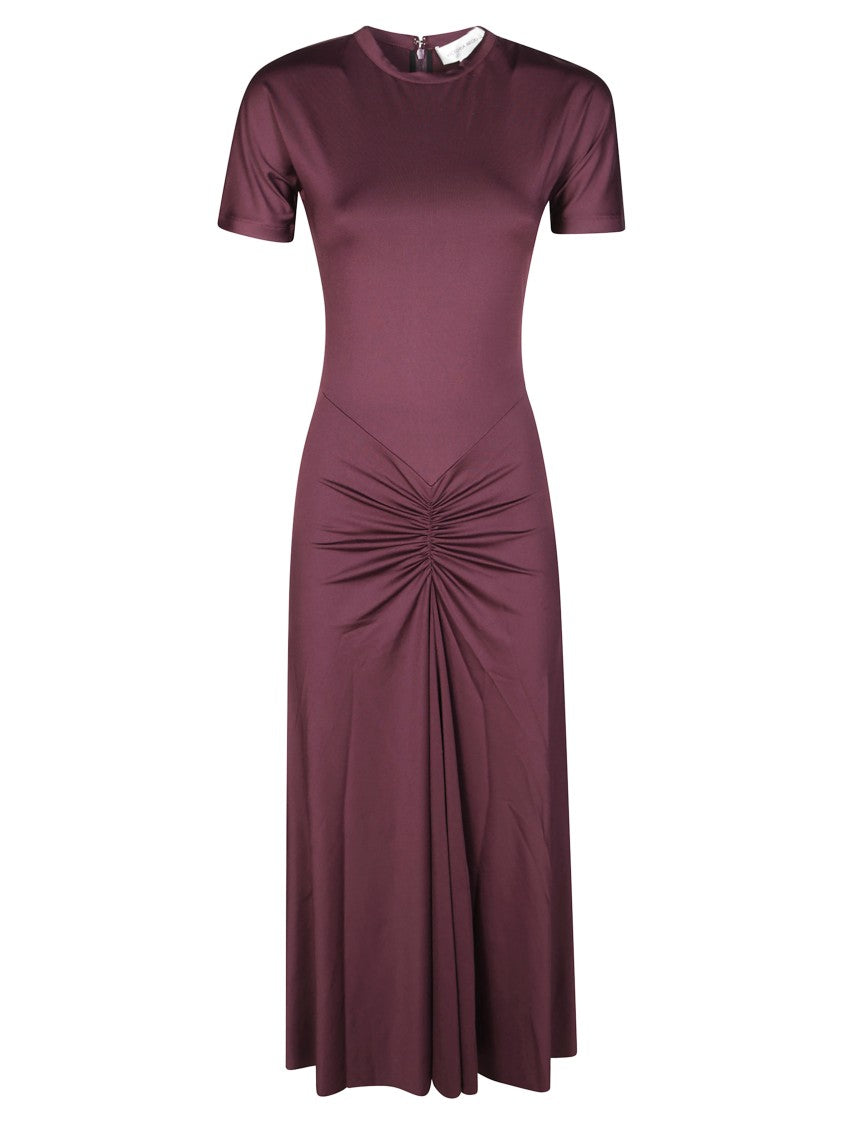 Victoria Beckham Floor-Length Black Dress With High Neckline