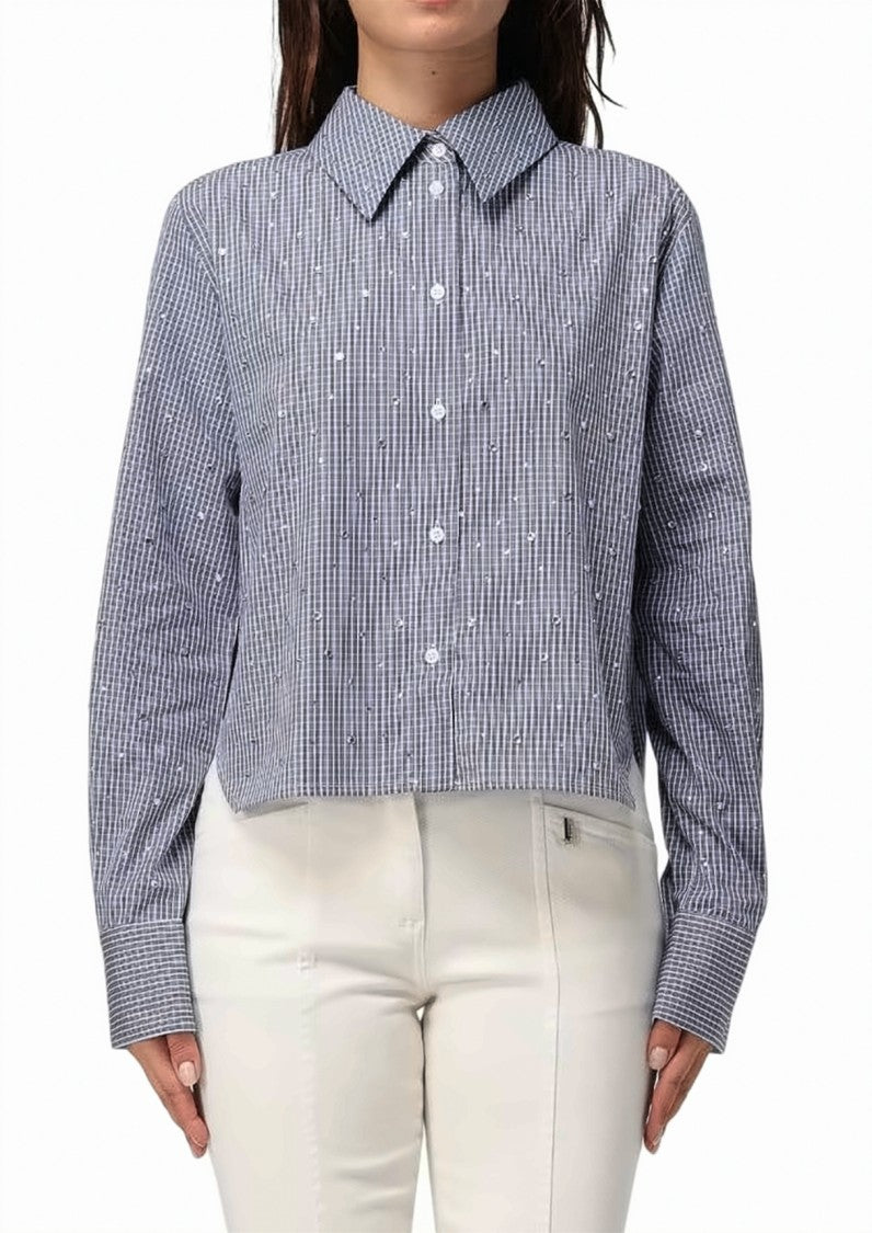 Liu Jo Rhinestone Appliqués Shirt