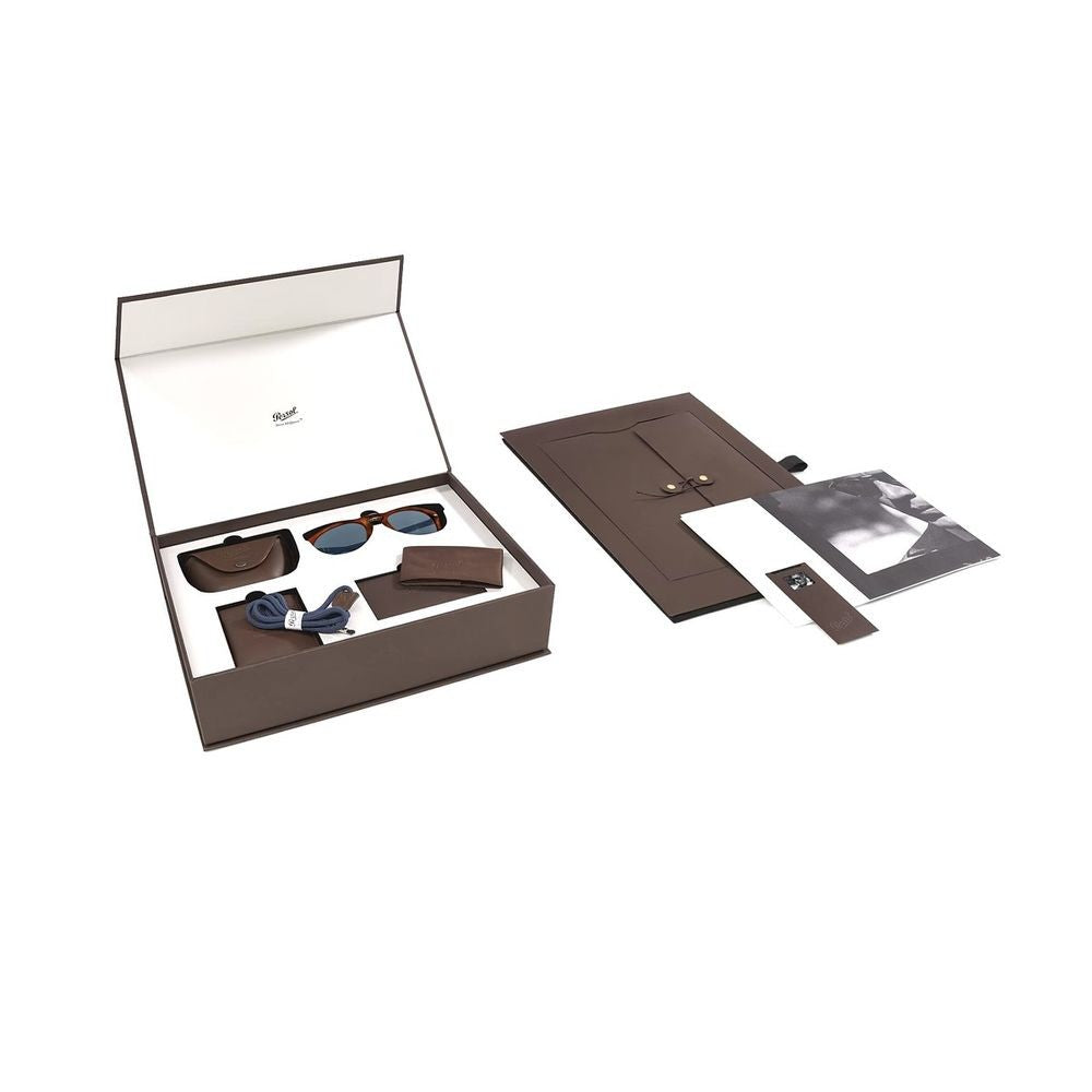 Persol Po00714sm Steve Mcqueen - Exclusive Pilot-Shaped Acetate Sunglasses In Terra Di Siena