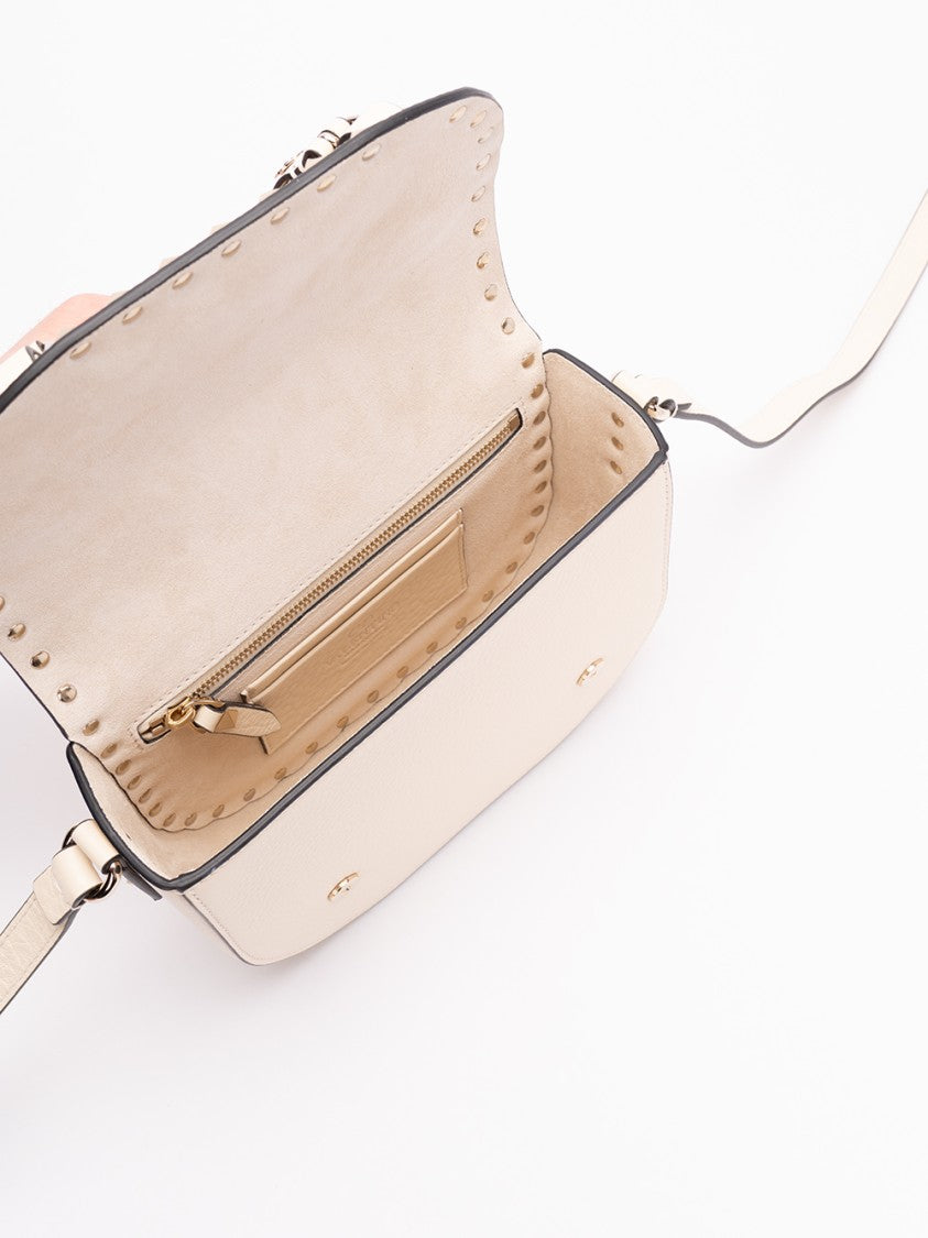 Valentino Garavani `Rockstud` Small Messenger Bag